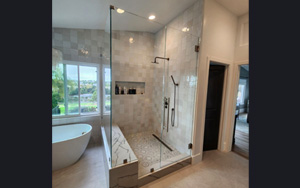 shower doors by what the glass