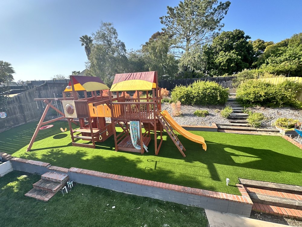 o (19) playground turf install san diego